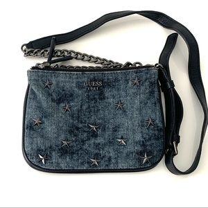 GUESS star jean bag